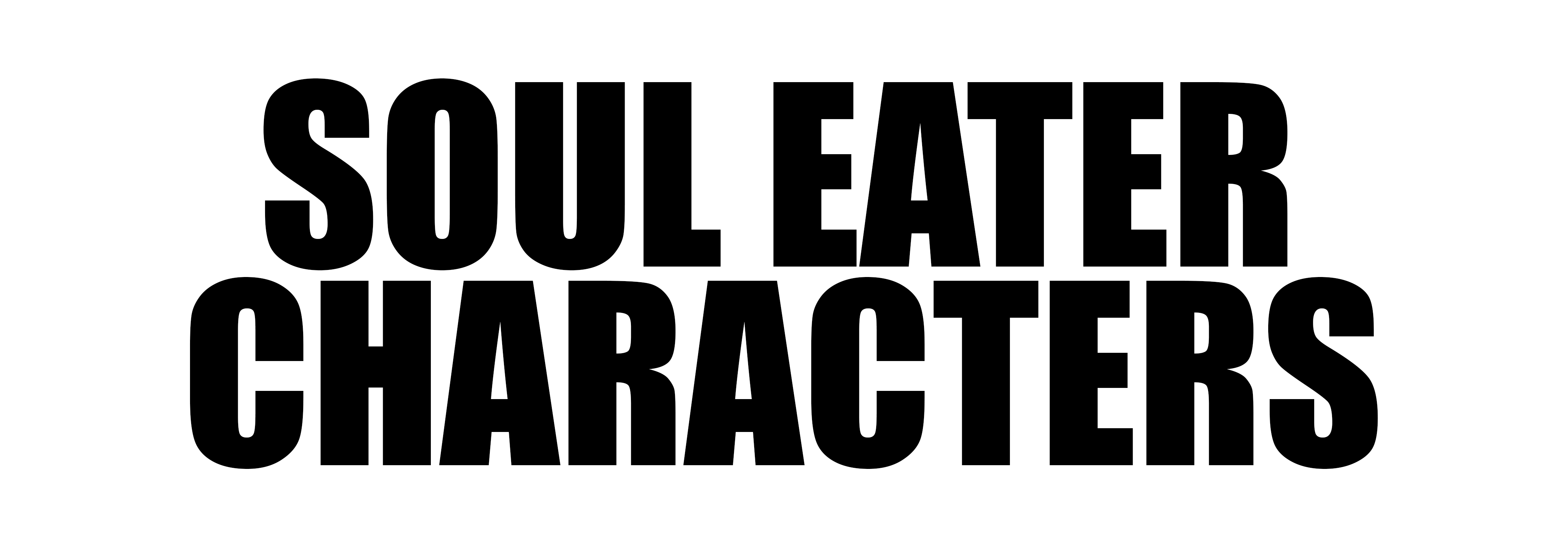 Soul Eater Characters